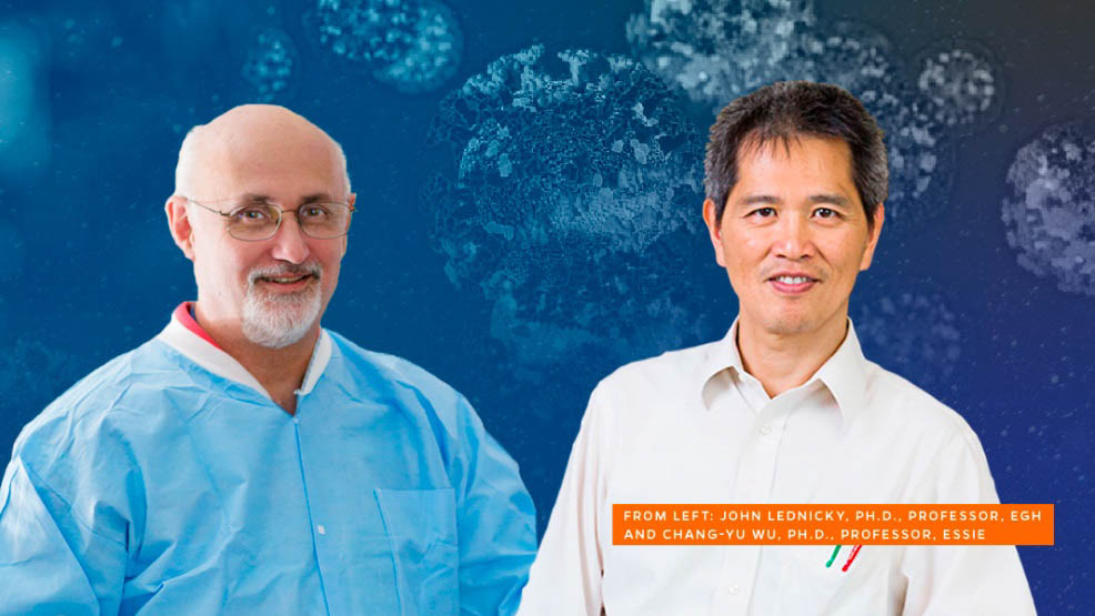 John Lednicky, Ph.D., and Chang-Yu Wu, Ph.D.