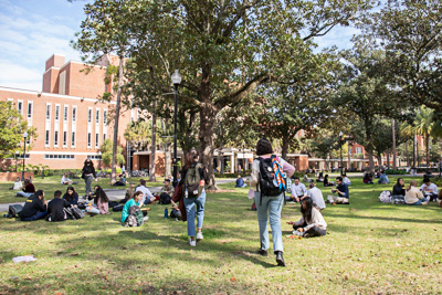 With the majority of students now back on campus, the University of Florida was starting to feel “normal”. With events starting up, in person classes, move in day, campus tours resuming in person, and what felt like never ending activity, despite the changes the pandemic has brought this semester brought with it hope.