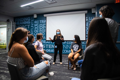 The Career Connection Center hosted hands-on workshop experiences led by healthcare professionals for students pursuing careers in healthcare. — © 2021 University of Florida Division of Student Affairs, All Rights Reserved